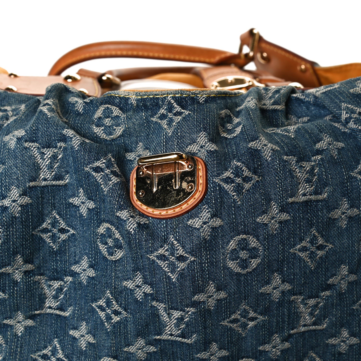 Louis Vuitton Denim Mahina XL Blue 19 of 21