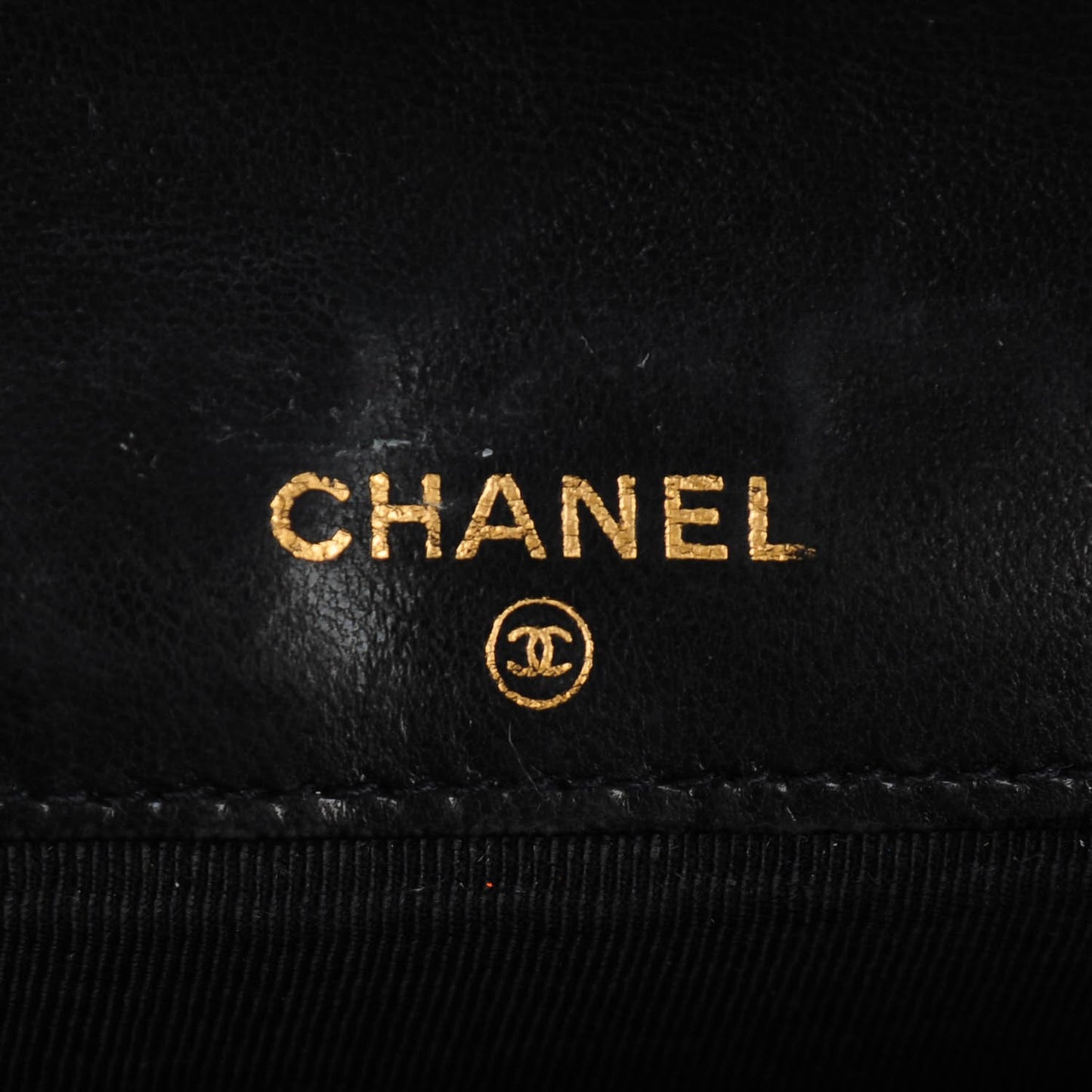 Lambskin Diamond Stitched Wallet Black