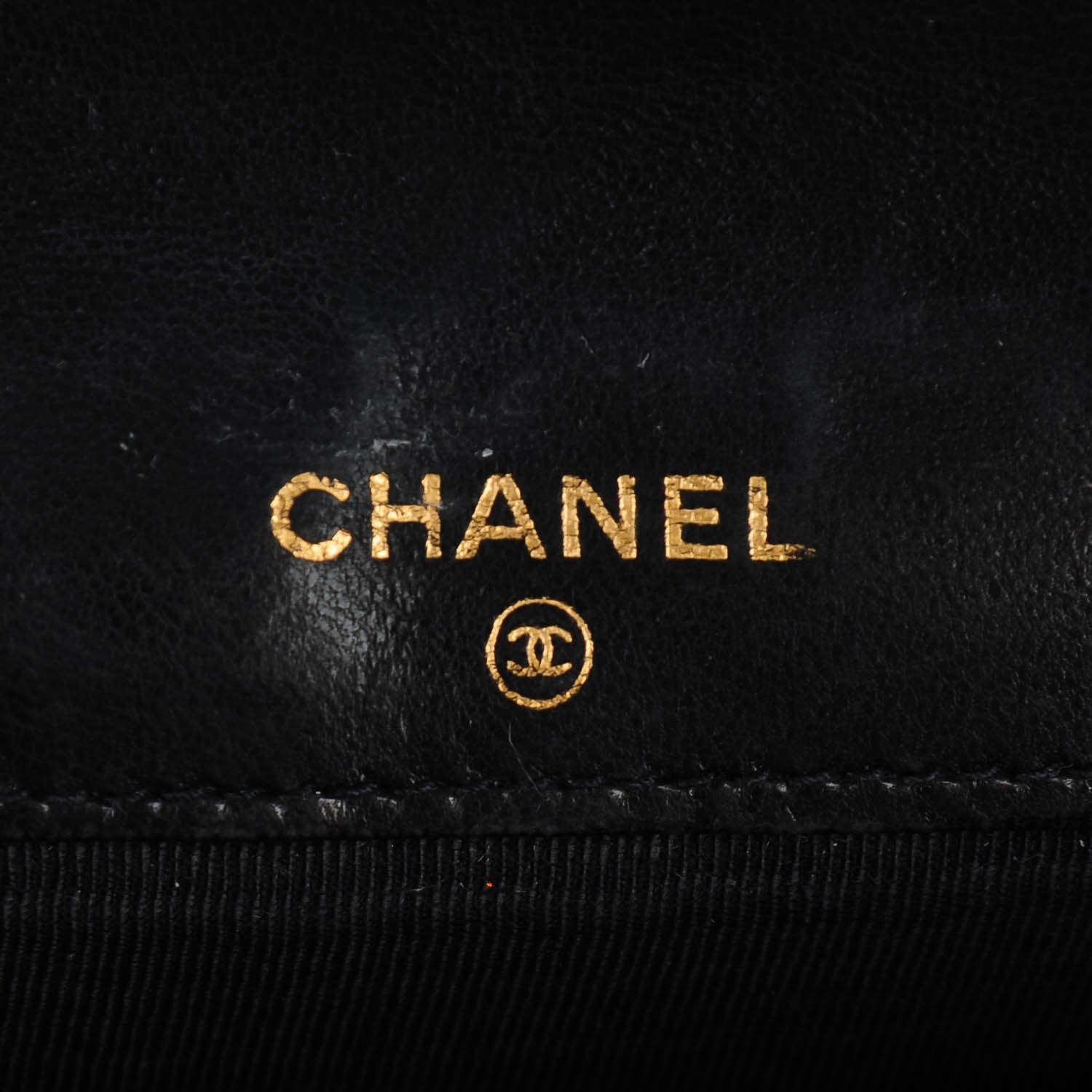 Chanel Lambskin Diamond Stitched Wallet Black 6 of 8