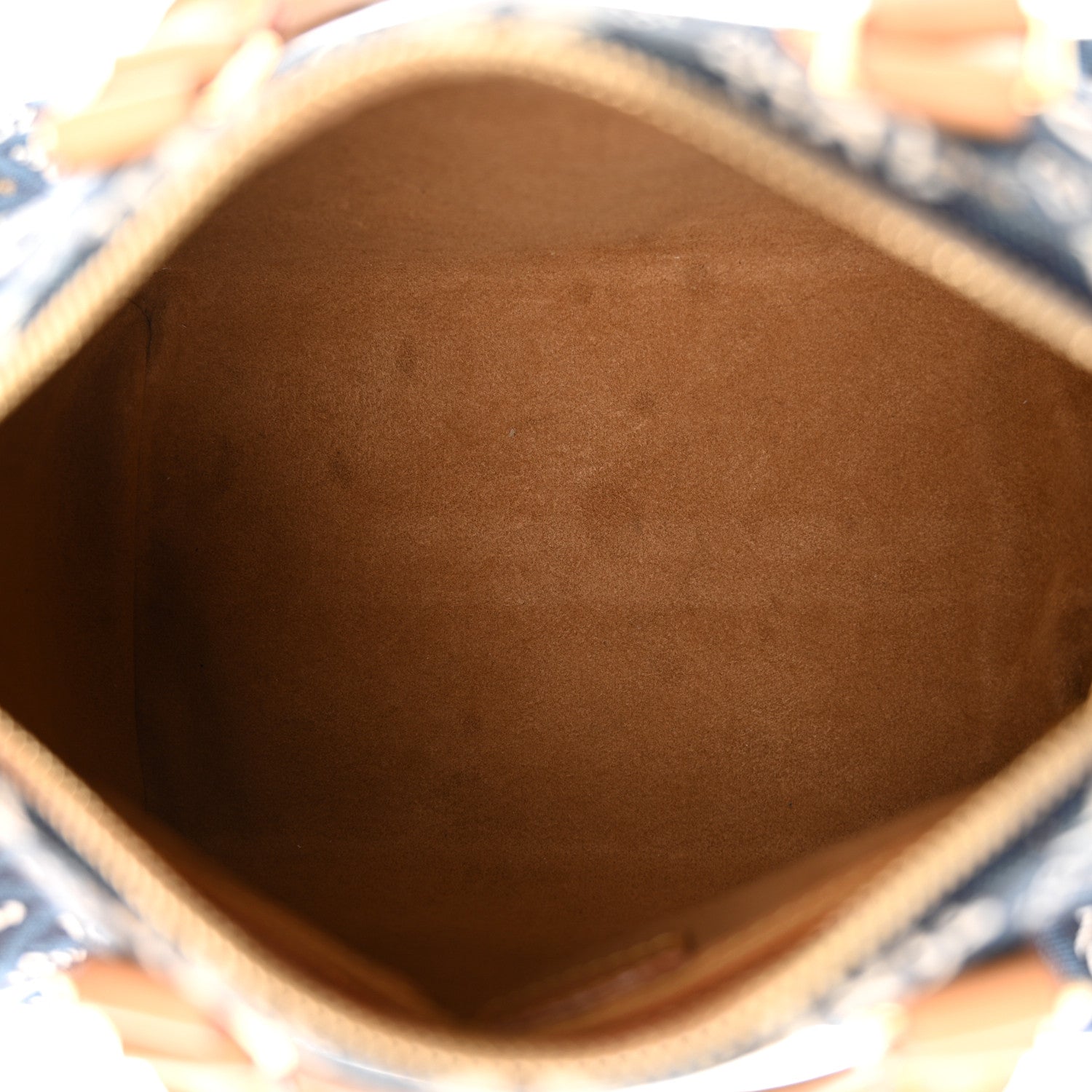 Louis Vuitton Jacquard Since 1854 Speedy Bandouliere 25 Blue 5 of 12