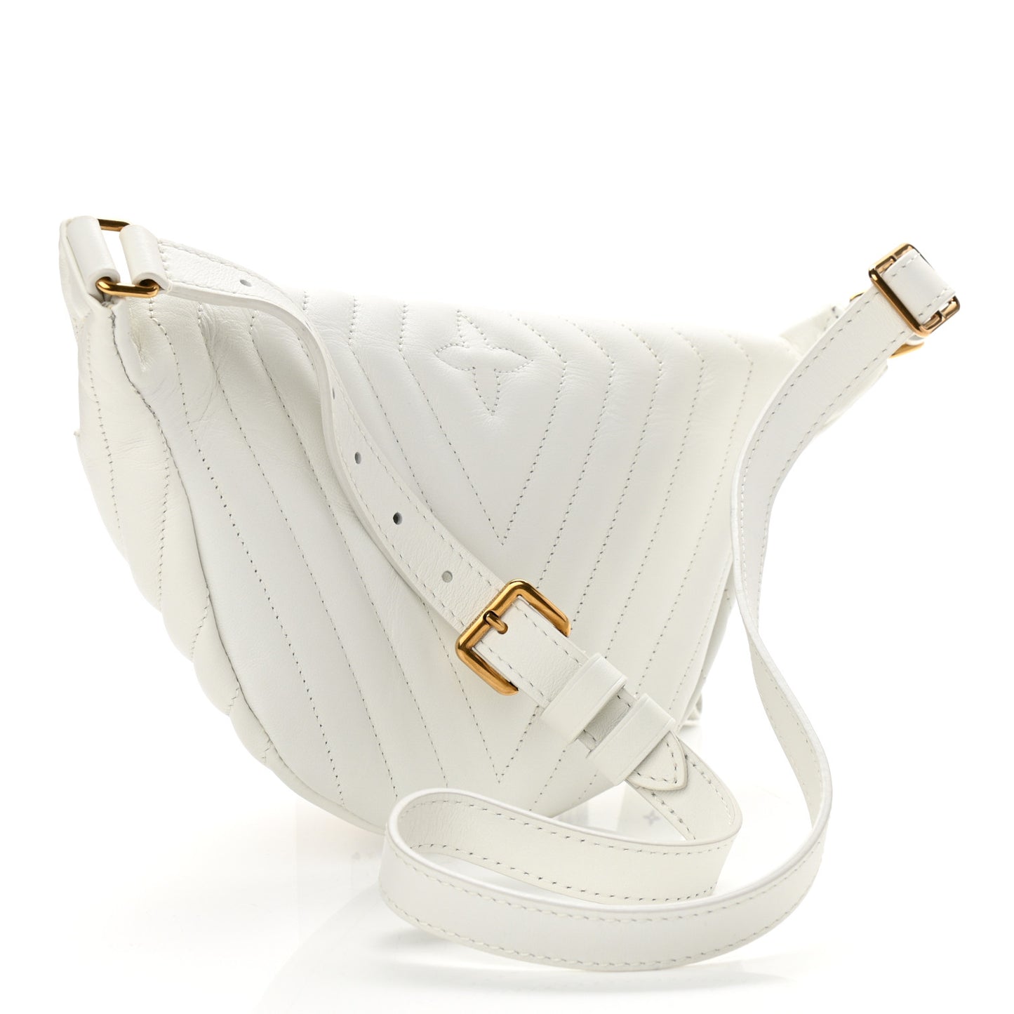 Calfskin New Wave Bumbag Snow