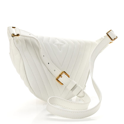 Louis Vuitton Calfskin New Wave Bumbag Snow 3 of 11