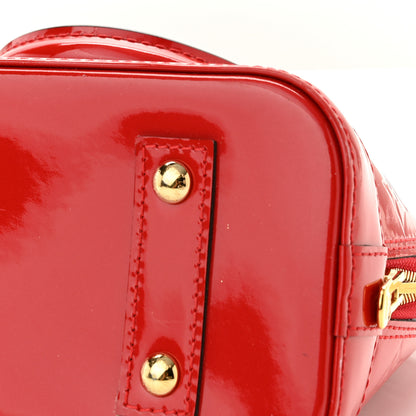 Louis Vuitton Vernis Alma BB Rouge Grenadine 12 of 12