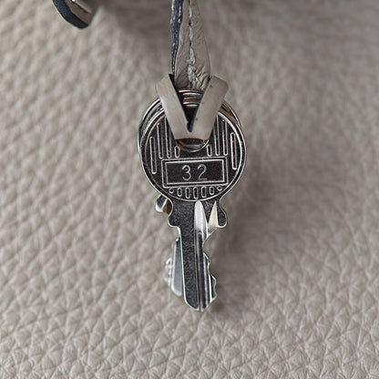 Hermes Taurillon Clemence Birkin 35 Gris Tourterelle 22 of 32