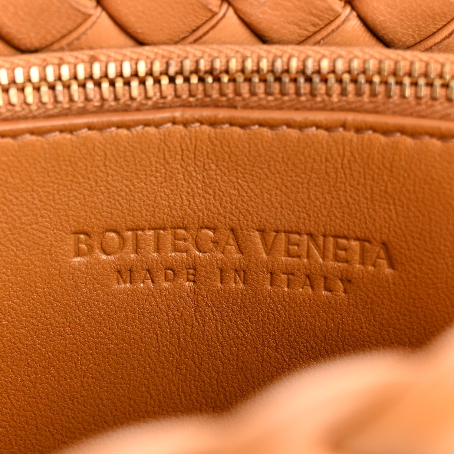 Bottega Veneta Nappa Intreccio Padded Small Cobble Shoulder Bag Caramel 6 of 13