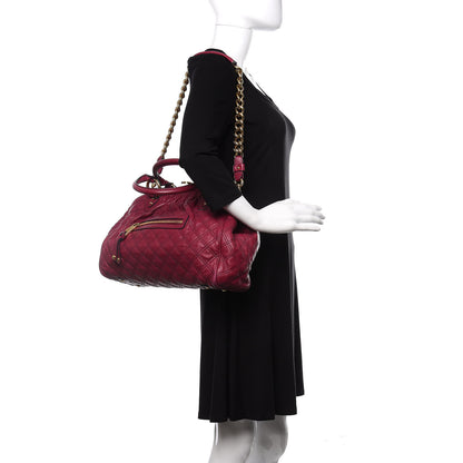 Marc Jacobs Lambskin Quilted Stam Violet 2 of 20