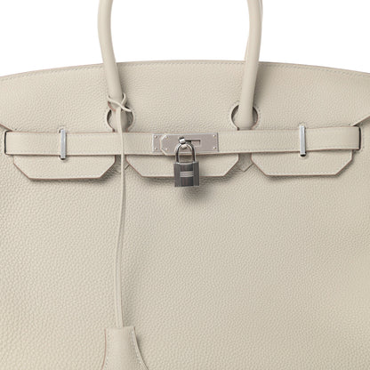 Hermes Togo Birkin 35 Gris Perle 10 of 11