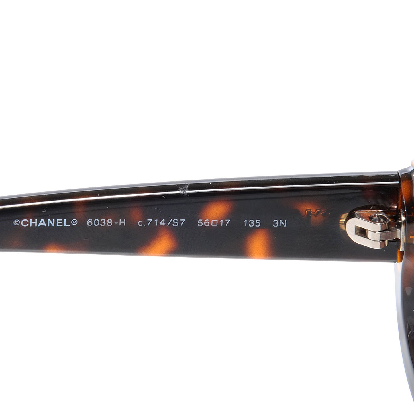 Freshwater Cultured Pearl Cat Eye Sunglasses 6038 H Tortoise