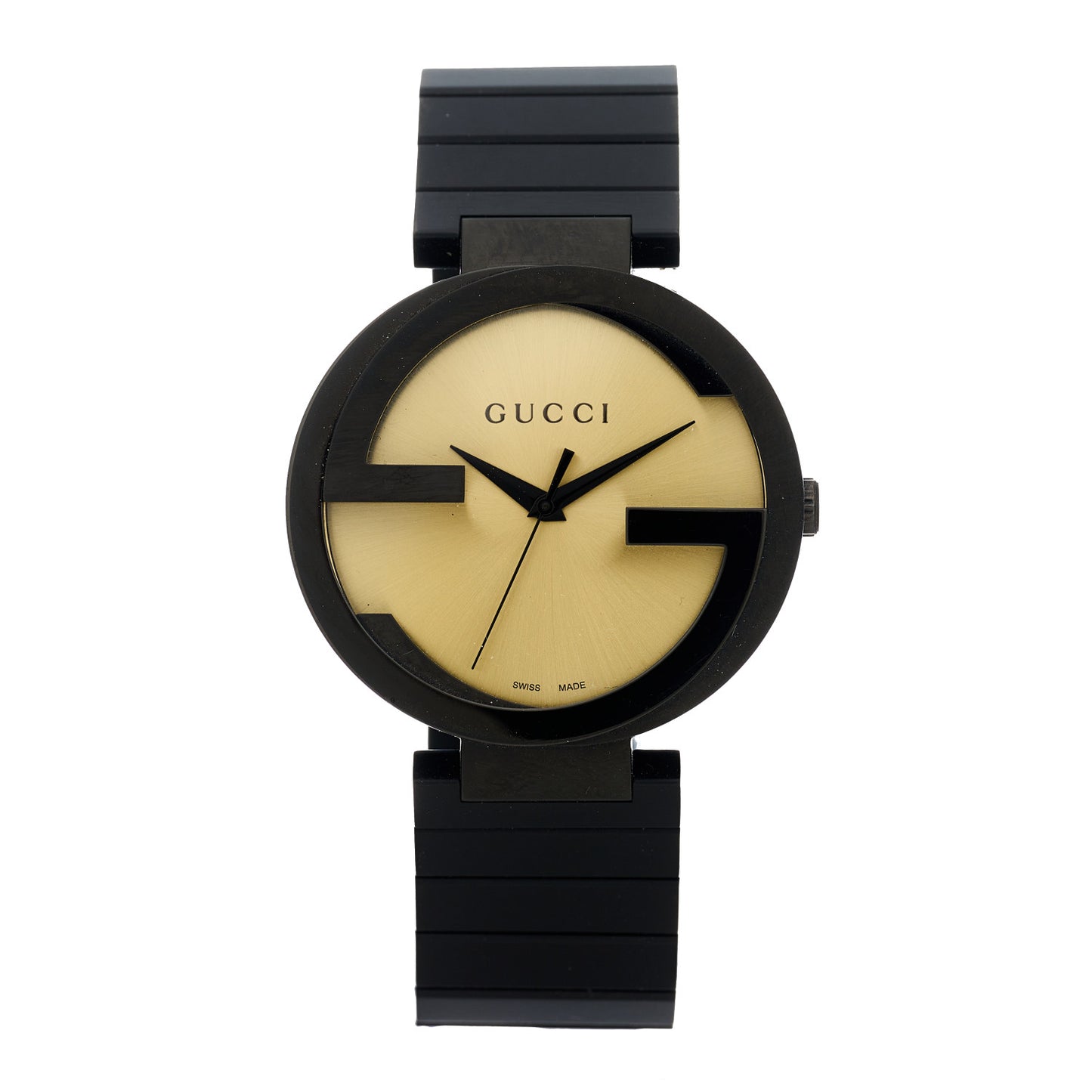 Stainless Steel 42mm Interlocking G Grammy Quartz Watch