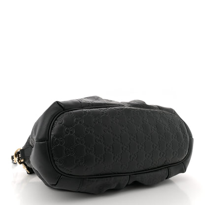Gucci Guccissima Medium Sukey Top Handle Tote Black 4 of 12