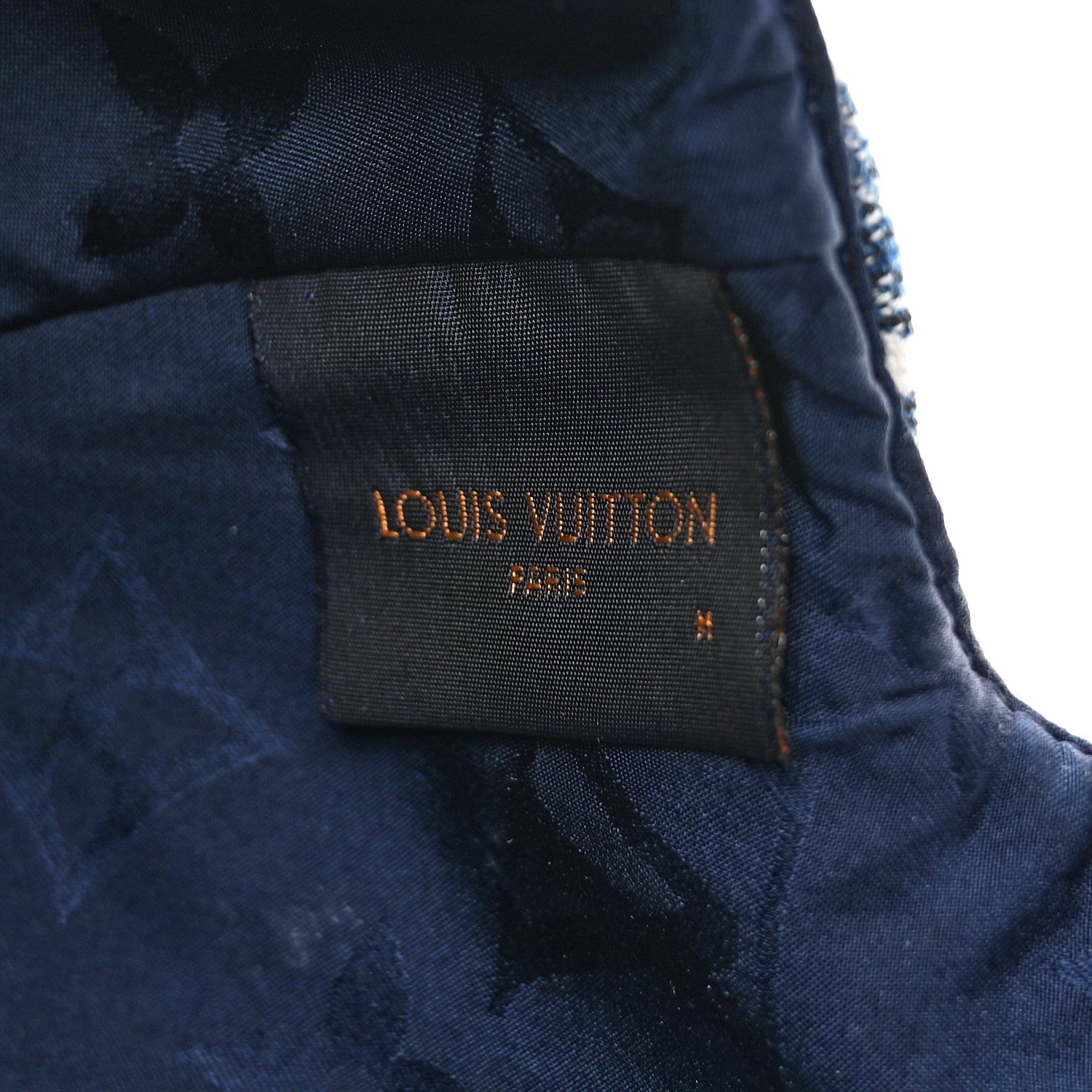 Louis Vuitton Monogram Jacquard Cap M Blue 8 of 11