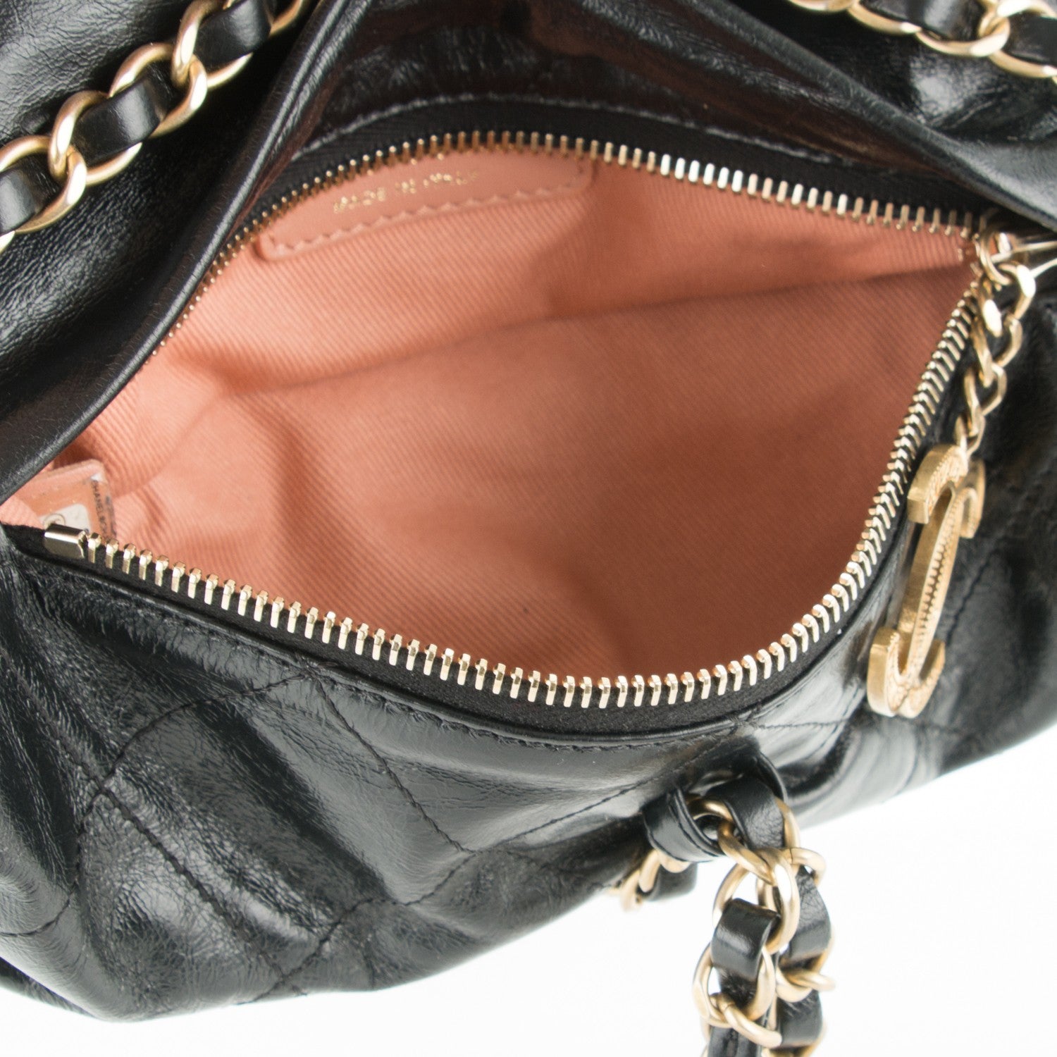 Chanel Calfskin Quilted Baluchon Black 6 of 8