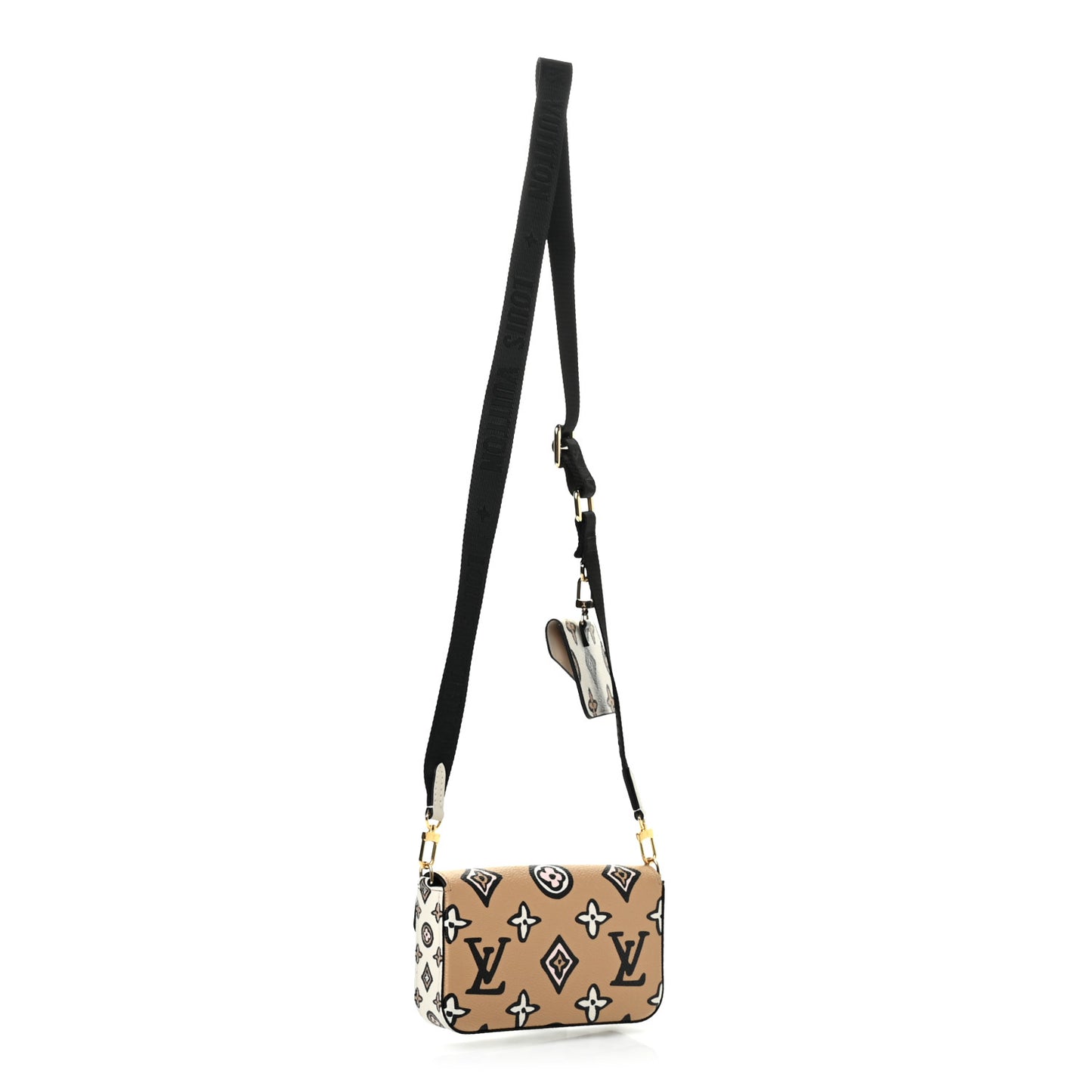Monogram Wild At Heart Felicie Strap & Go Arizona Creme