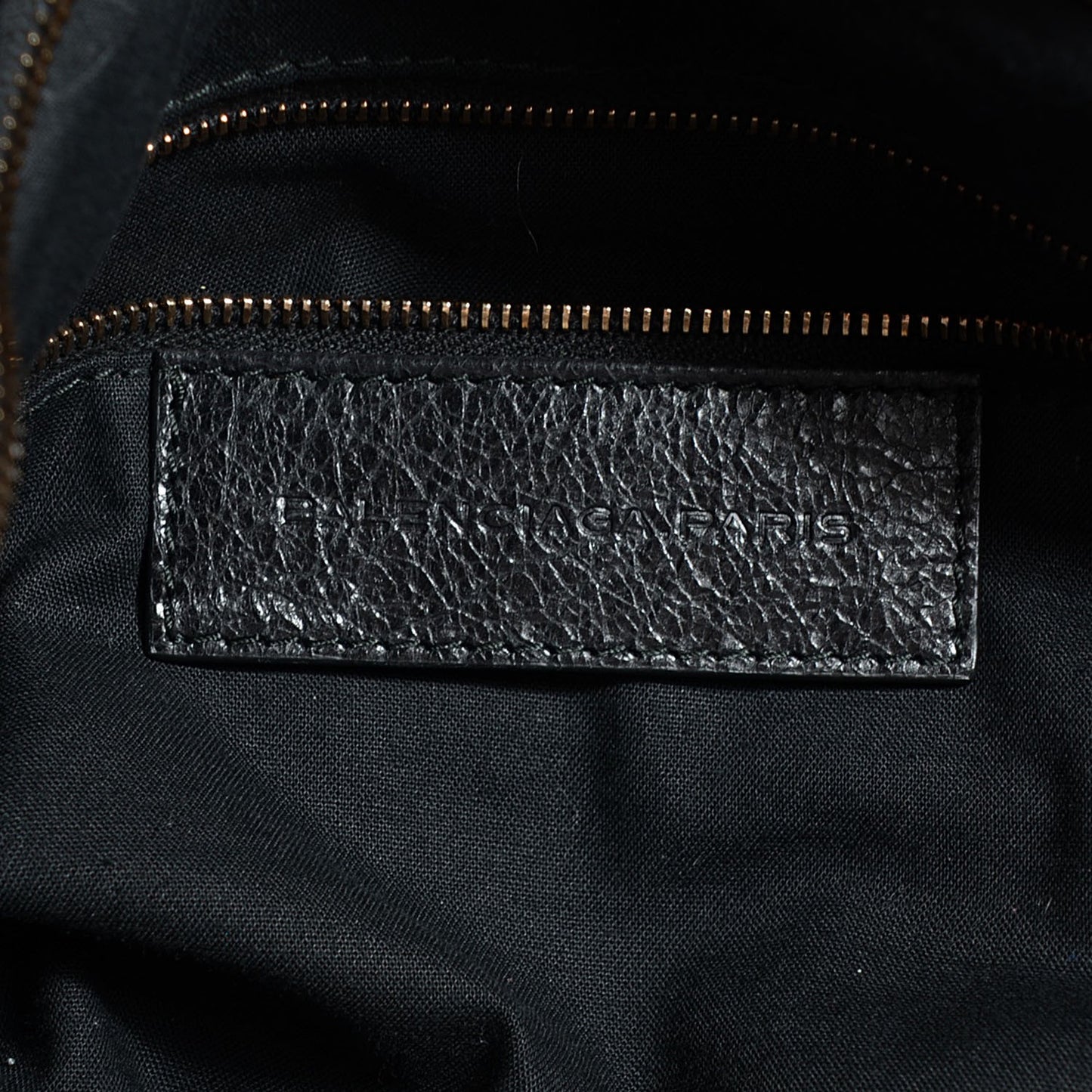 Agneau Giant 12 Rose Gold Hardware Velo Black