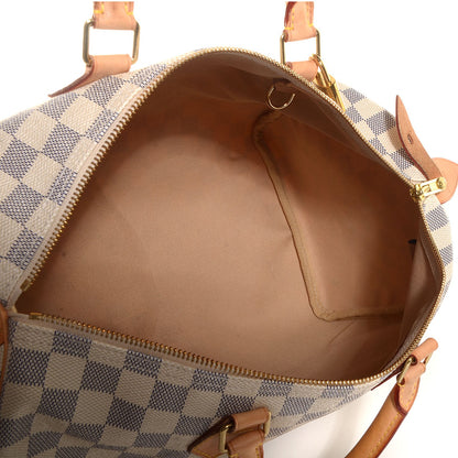 Louis Vuitton Damier Azur Speedy 35 4 of 8