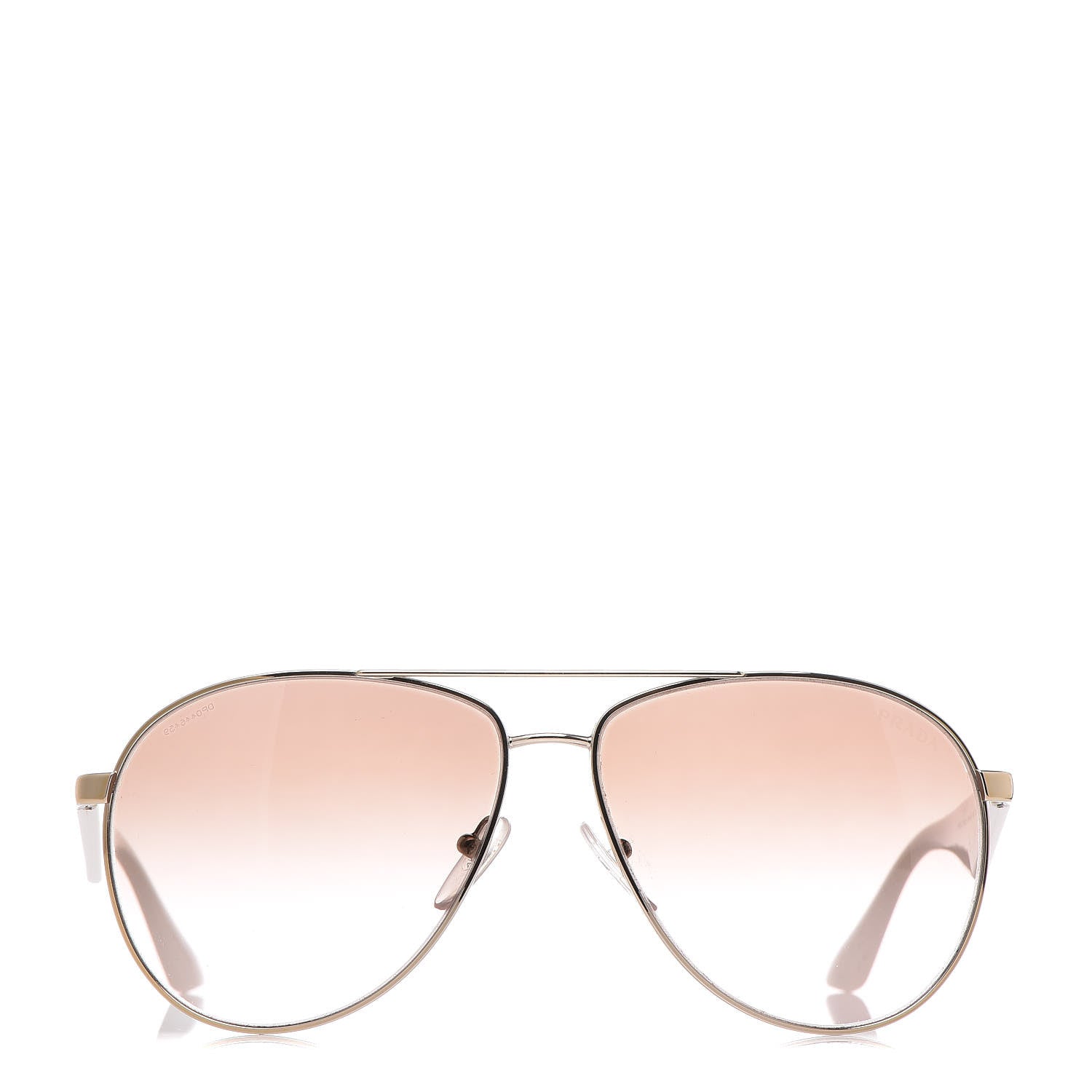 Prada Aviator Sunglasses SPR 53Q White 2 of 8