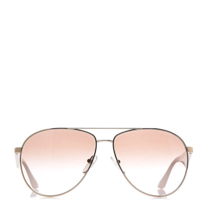 Prada Aviator Sunglasses SPR 53Q White 2 of 8