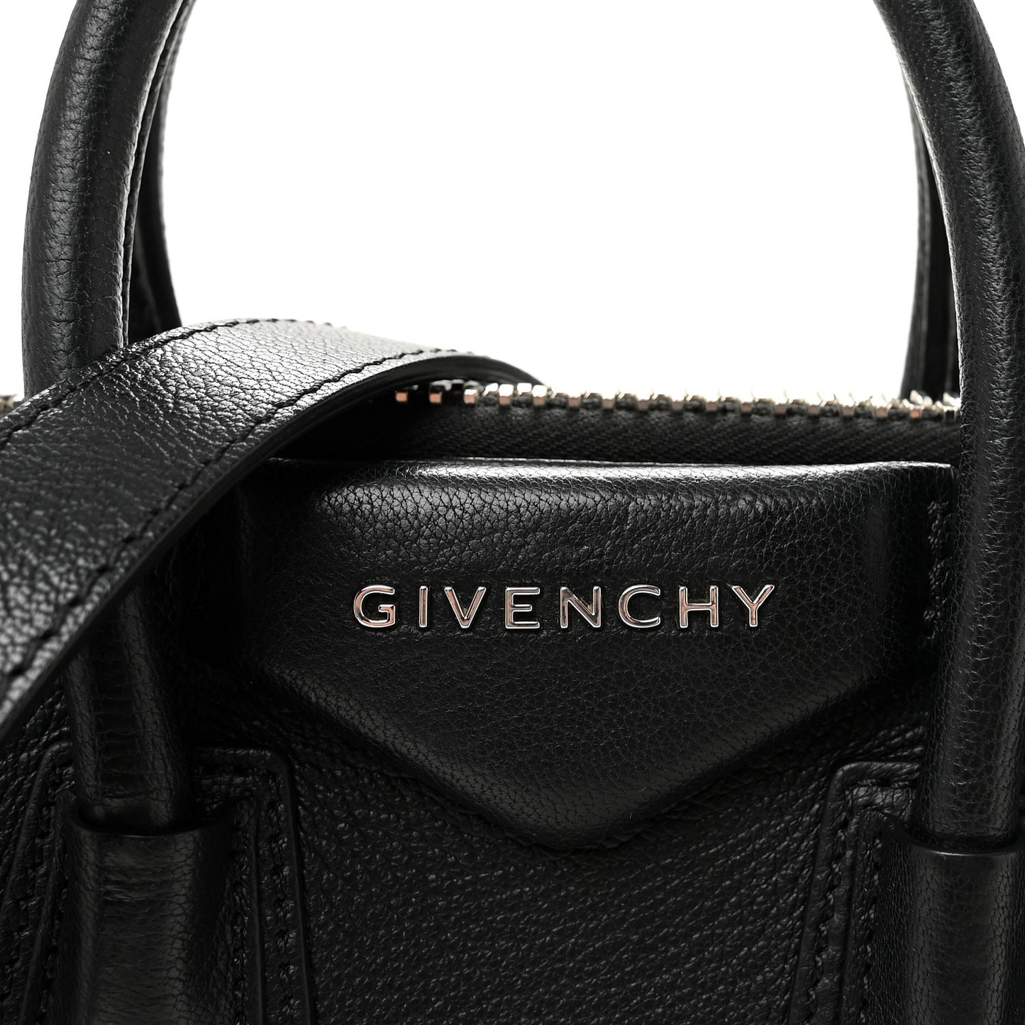 Sugar Goatskin Mini Antigona Black