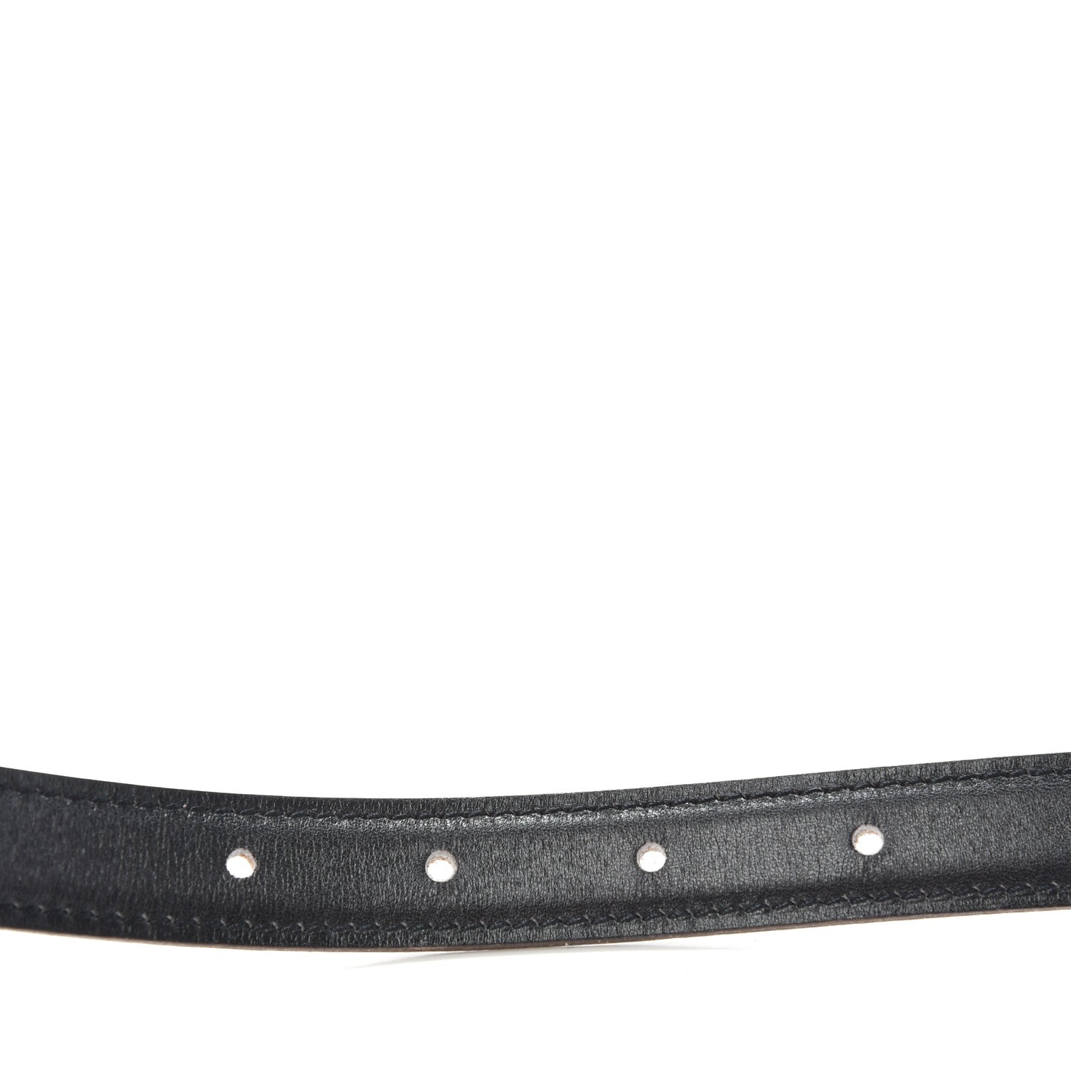 Hermes Box 18mm H Belt 76 Black White 5 of 6