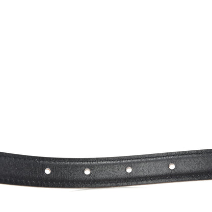 Hermes Box 18mm H Belt 76 Black White 5 of 6