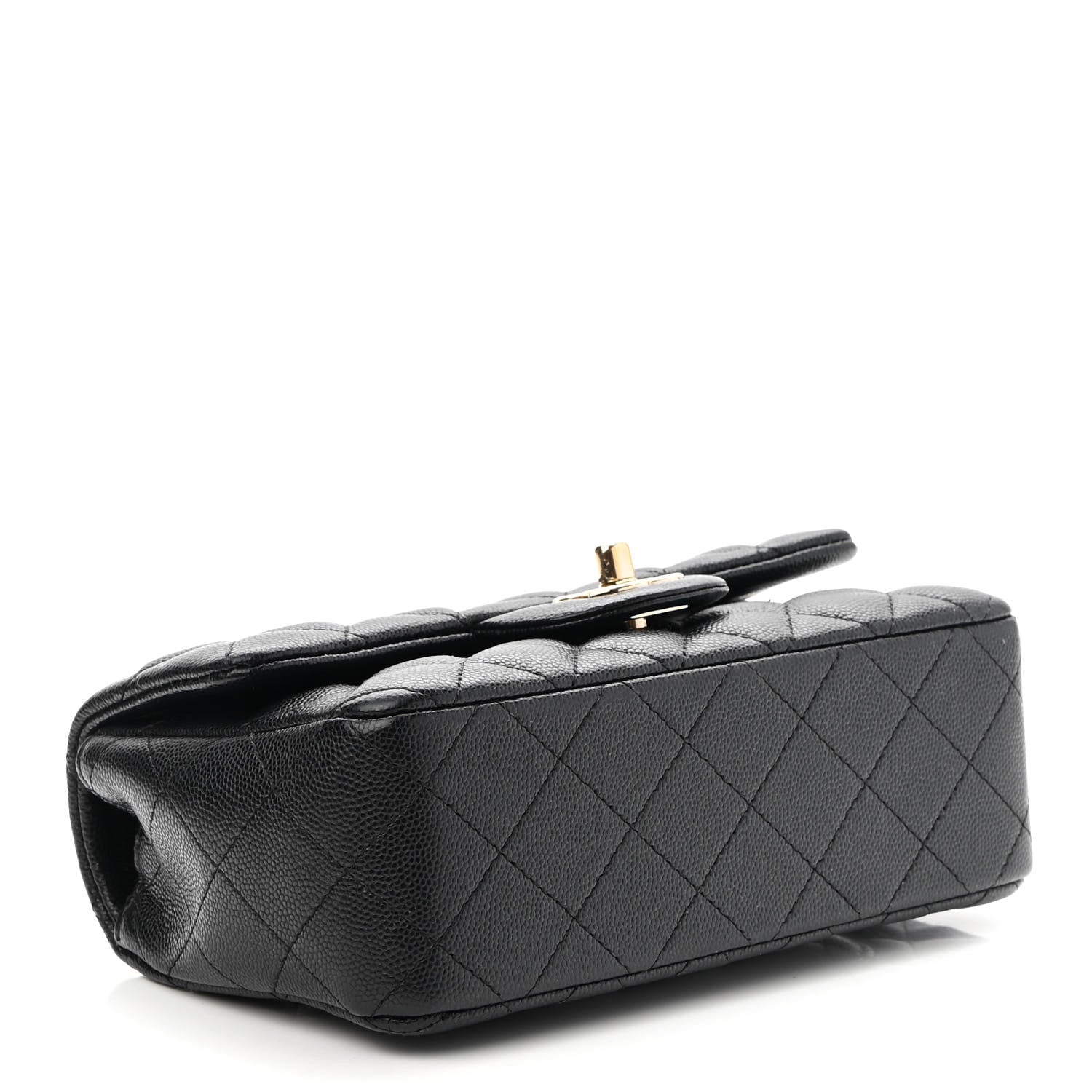 Chanel Caviar Quilted Mini Rectangular Flap Black 4 of 9