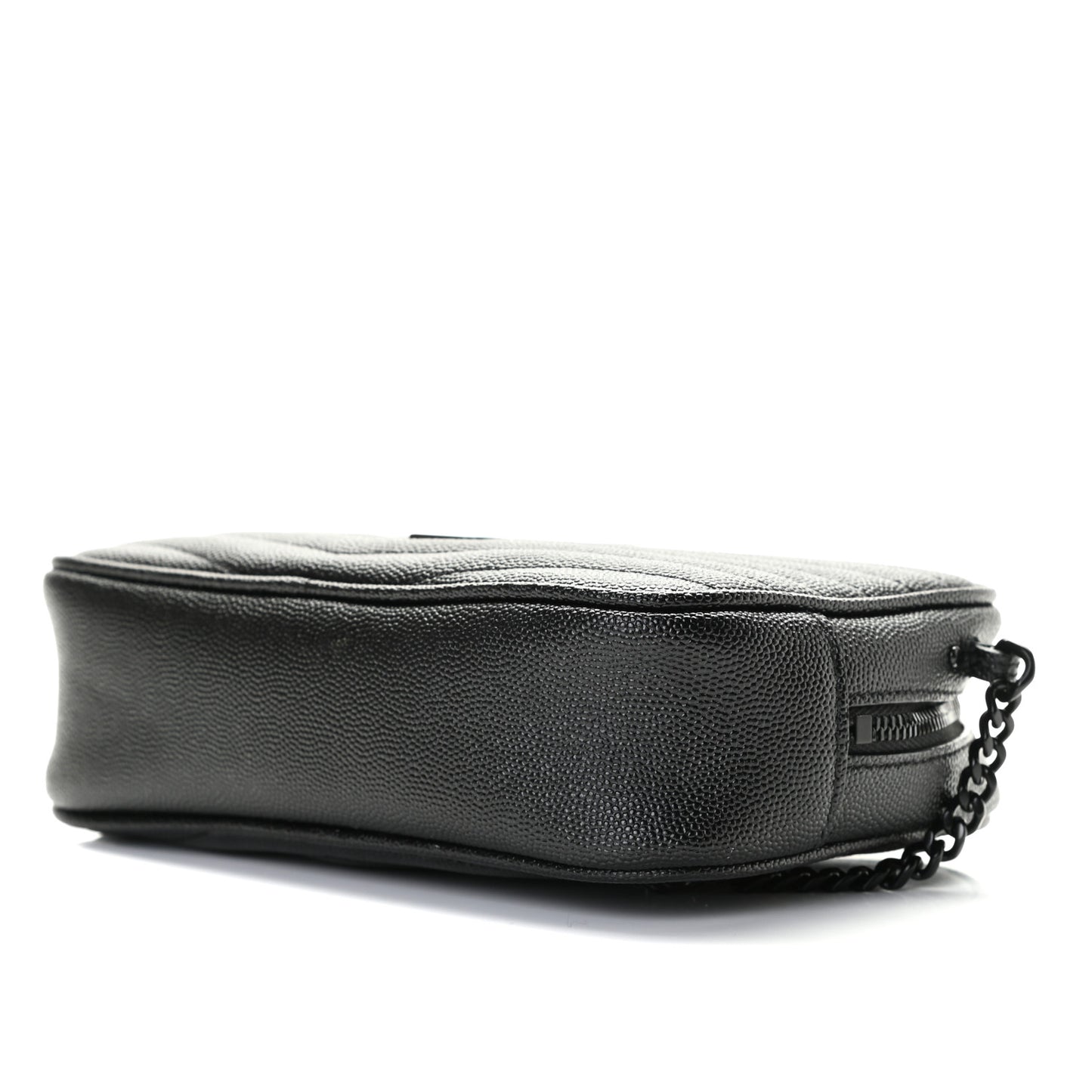 Grain De Poudre Matelasse Monogram Mini Lou Camera Bag Black
