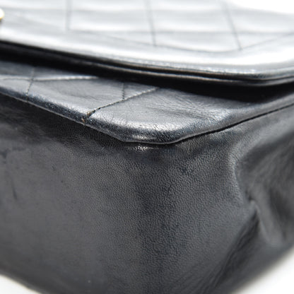 Chanel Lambskin Quilted Medium Single Flap Black 11 of 17