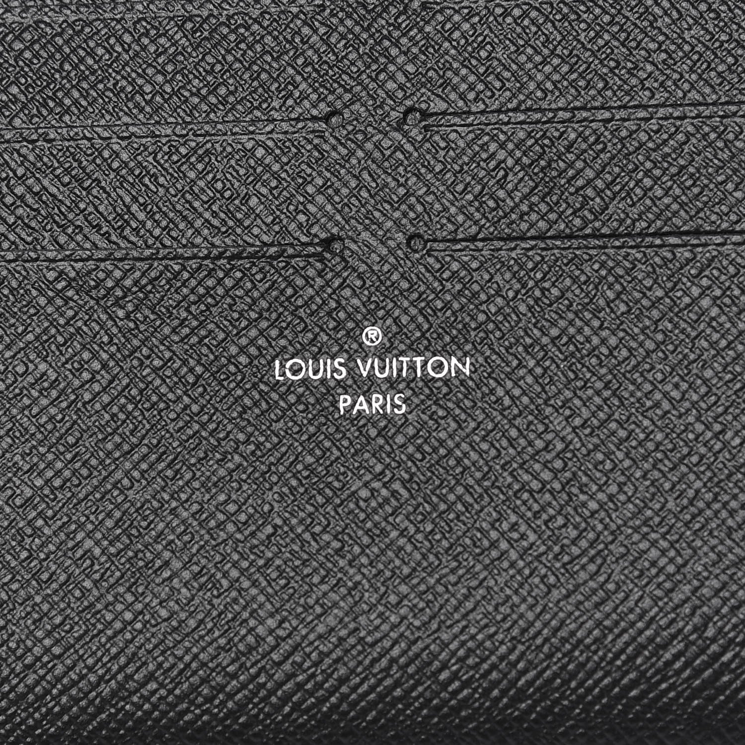 Louis Vuitton Calfskin Felicie Chain Wallet Card Holder Insert Black 6 of 6