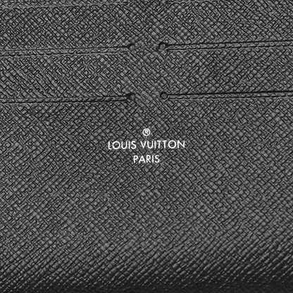 Louis Vuitton Calfskin Felicie Chain Wallet Card Holder Insert Black 6 of 6