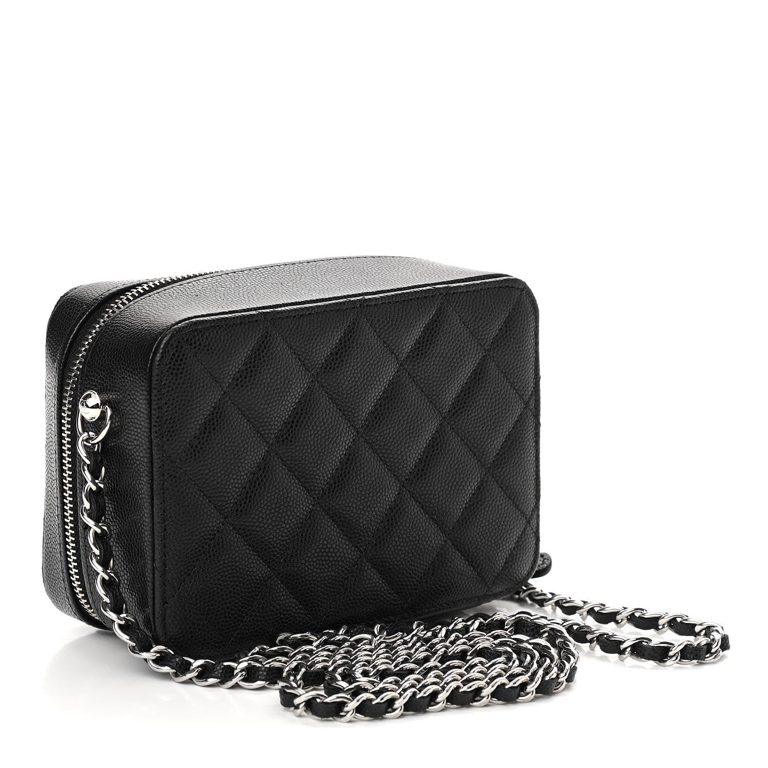 Chanel Caviar Quilted Camera Bag Black 3 of 11