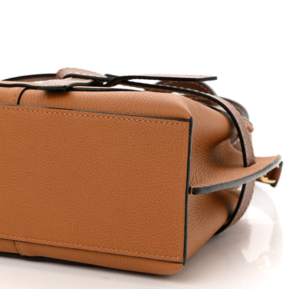 Loewe Calfskin Mini Gate Tote Caramel 9 of 9