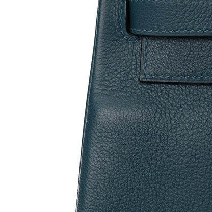 Hermes Evercolor Verso Kelly Retourne 28 Colvert Bleu Atoll 13 of 14