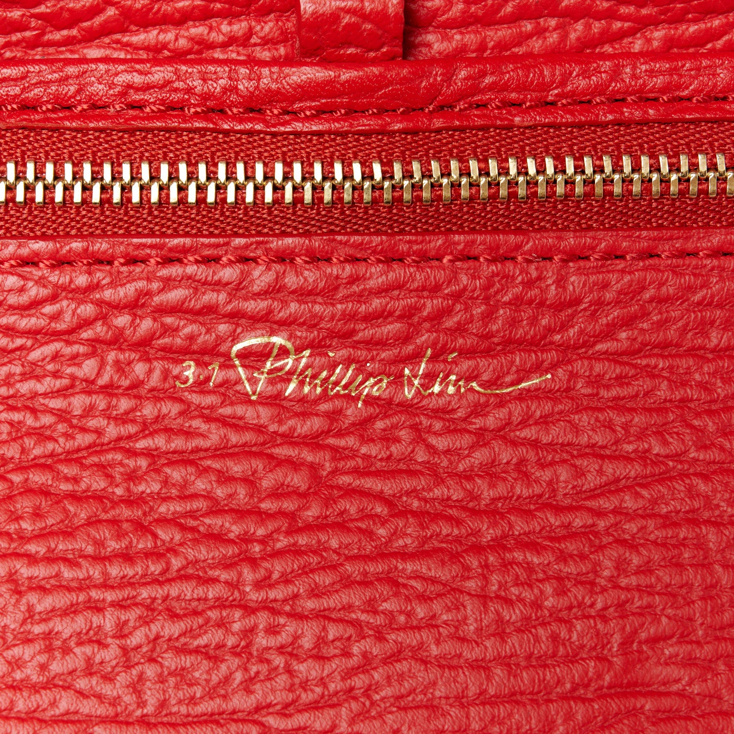 3.1 Phillip Lim Textured Calfskin Mini Pashli Satchel Red 7 of 11