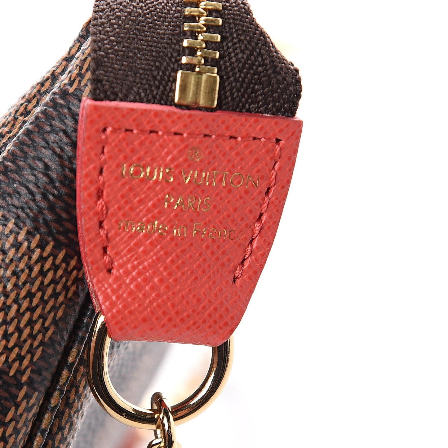 Damier Ebene 2015 Christmas Animation Mini Pochette Accessories