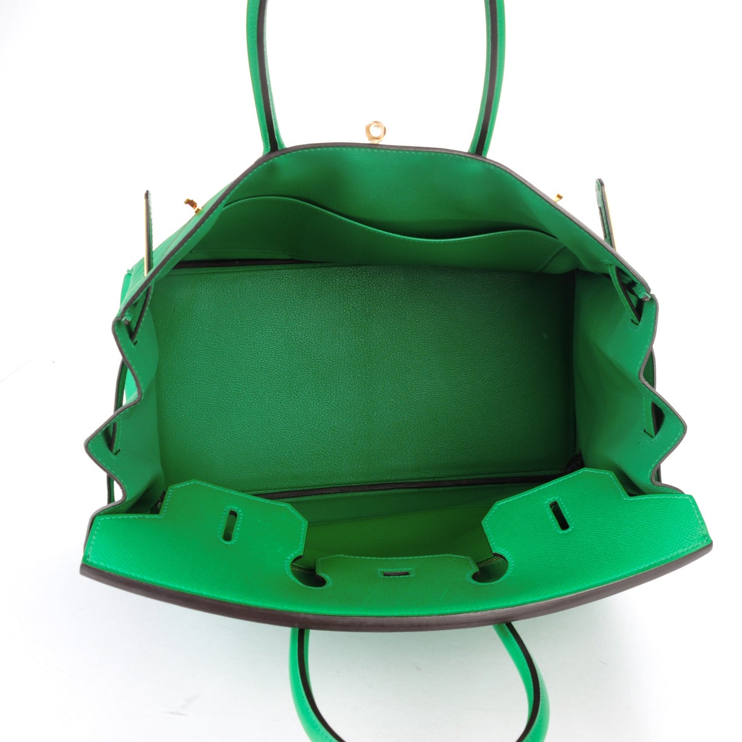 Epsom Birkin 35 Bambou