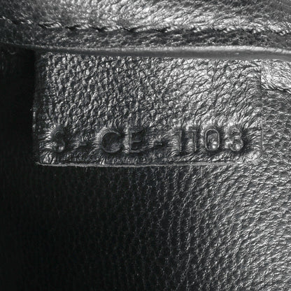 Celine Grained Calfskin Small Edge Shoulder Bag Black 8 of 9