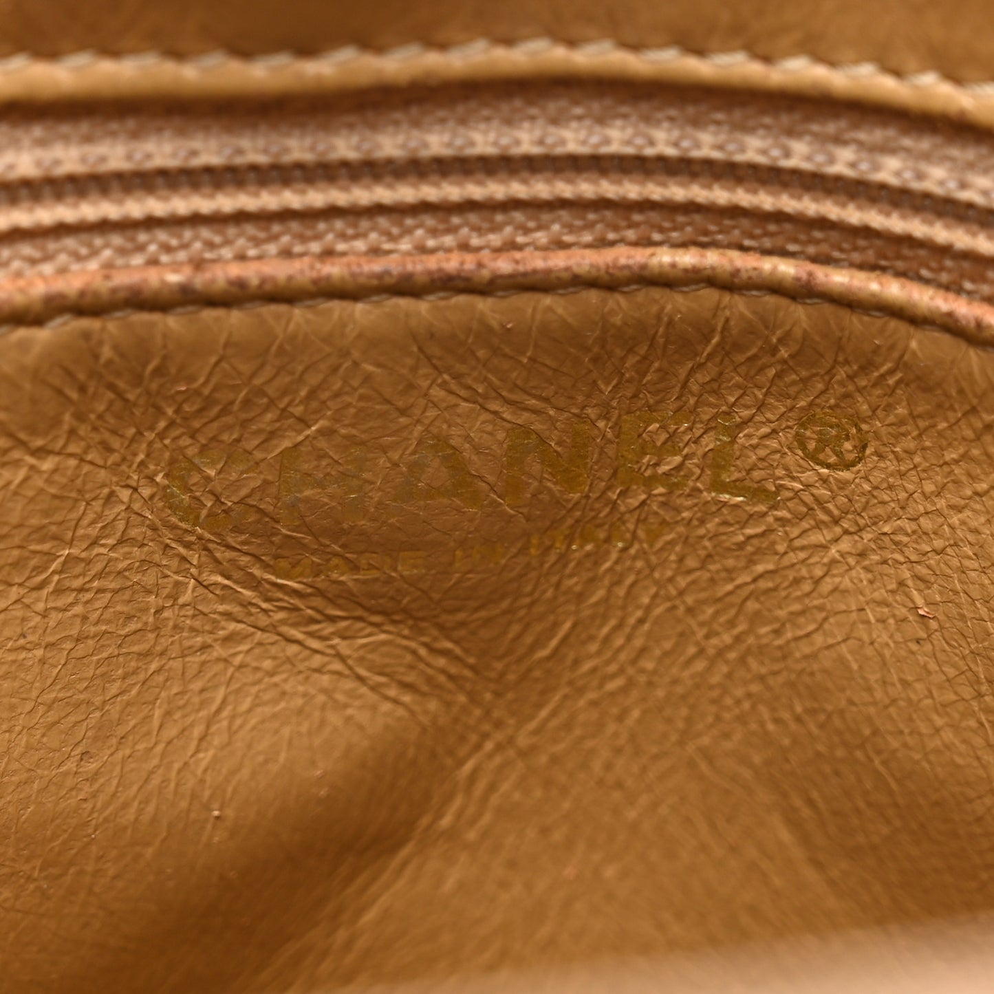 Caviar Quilted Medallion Tote Beige