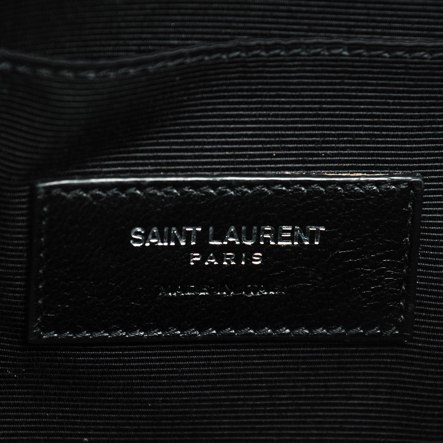 Saint Laurent Grained Calfskin Baby Sac De Jour Black 6 of 7