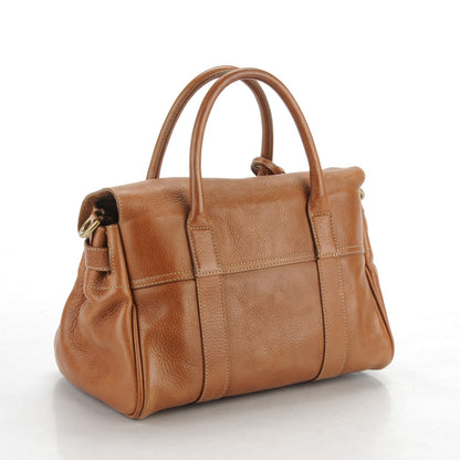 Mulberry Natural Leather Small Bayswater Oak 3 of 8