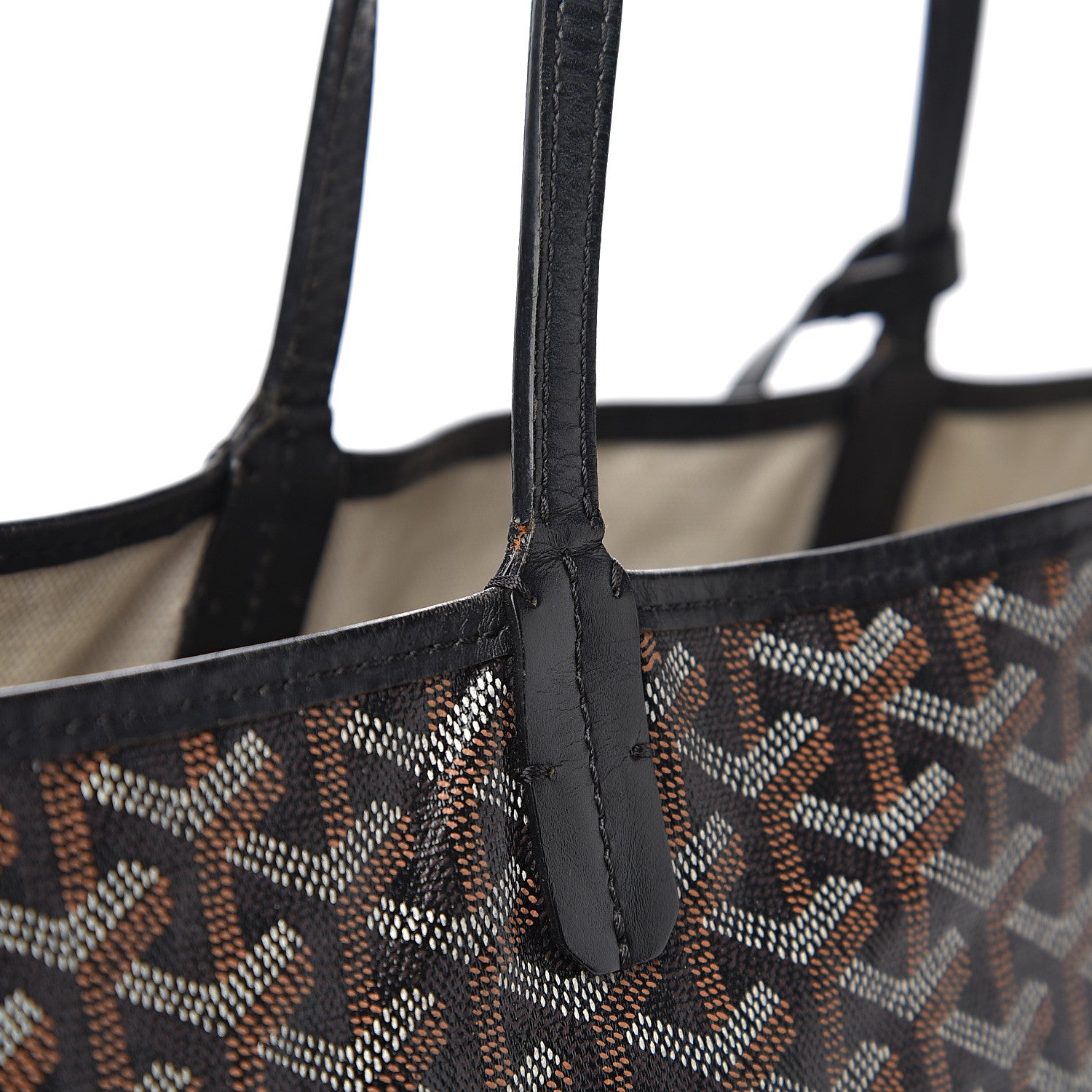 Goyard Goyardine Saint Louis PM Black 12 of 18