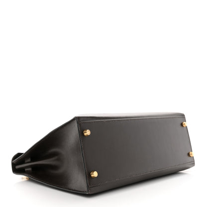 Hermes Box Kelly Sellier 32 Chocolate 4 of 17
