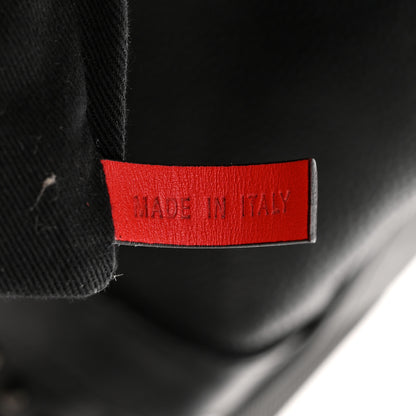 Christian Louboutin Calfskin Spiked Explorafunk Backpack Black 7 of 13
