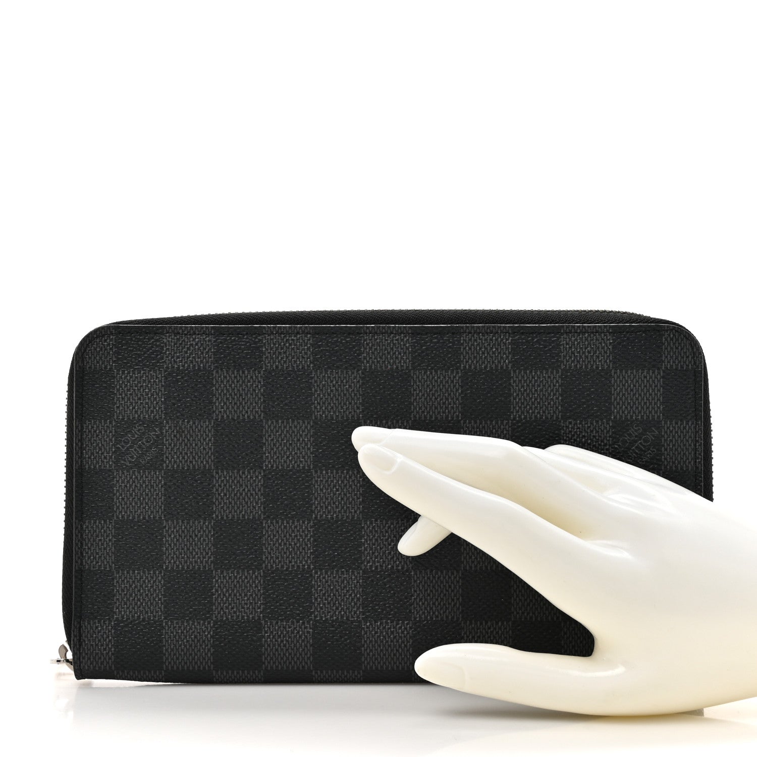 Louis Vuitton Damier Graphite Zippy Organizer Wallet 2 of 8