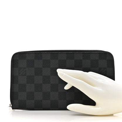 Louis Vuitton Damier Graphite Zippy Organizer Wallet 2 of 8