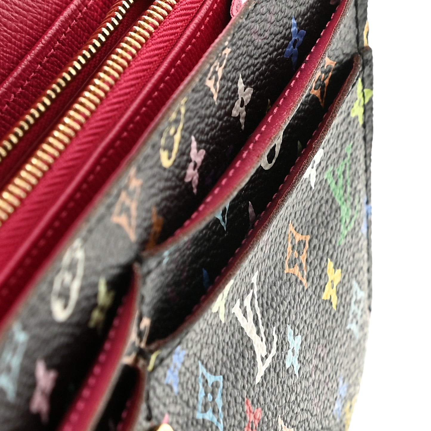 Monogram Multicolor Sarah Wallet Black Grenade