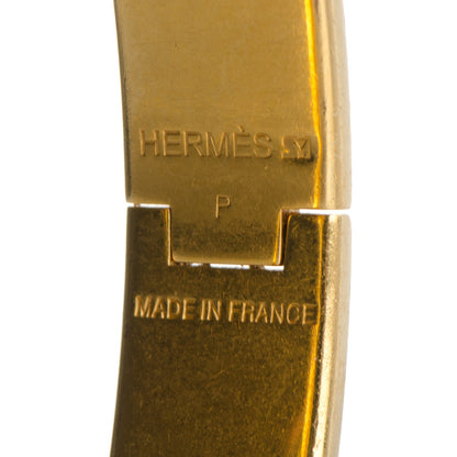 Hermes Enamel Narrow Clic Clac H Bracelet PM Black 4 of 4