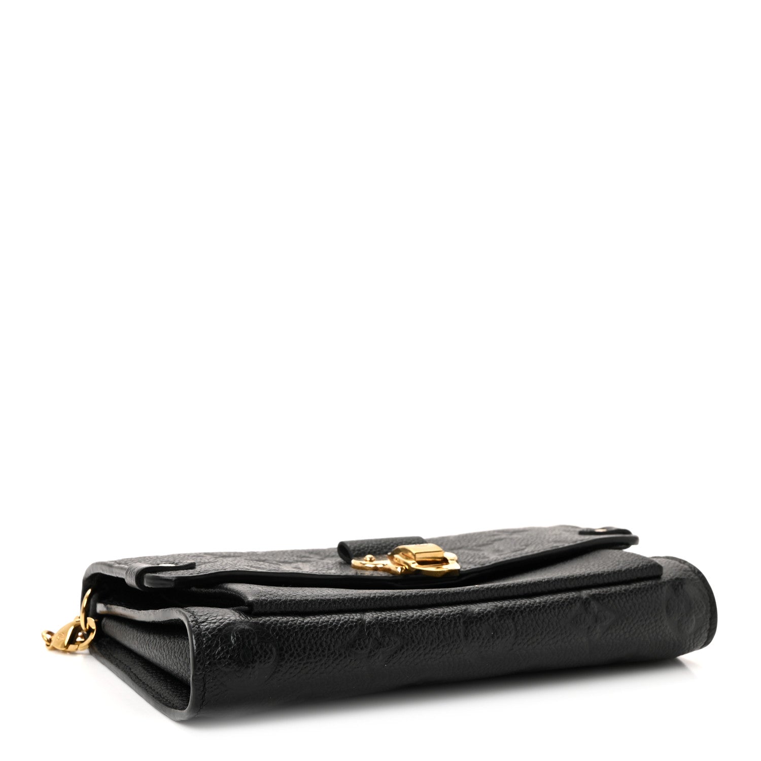 Louis Vuitton Empreinte Vavin Chain Wallet Black 4 of 10