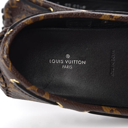 Louis Vuitton Patent Monogram Gloria Loafers 38 6 of 8
