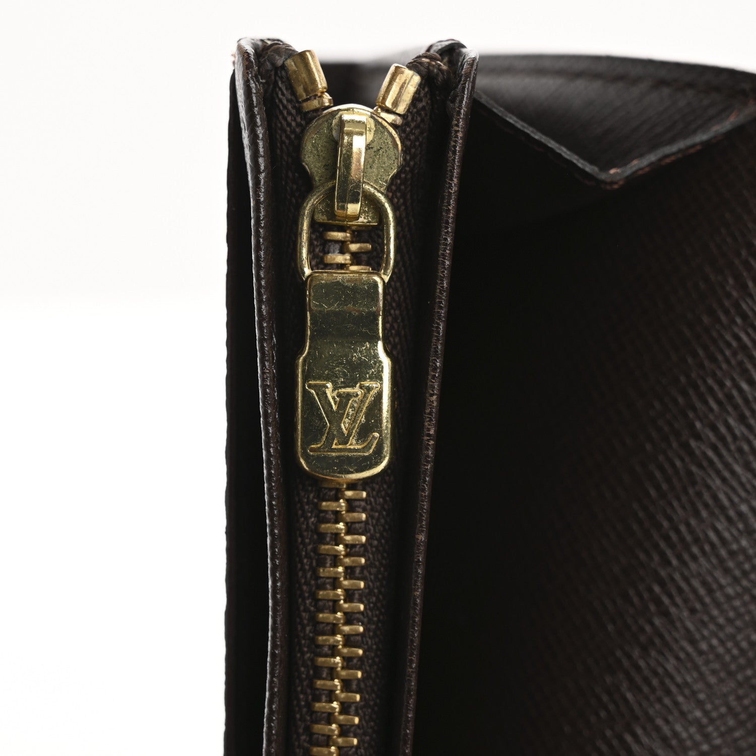 Louis Vuitton Damier Ebene Porte-Monnaie Tresor Wallet 9 of 14
