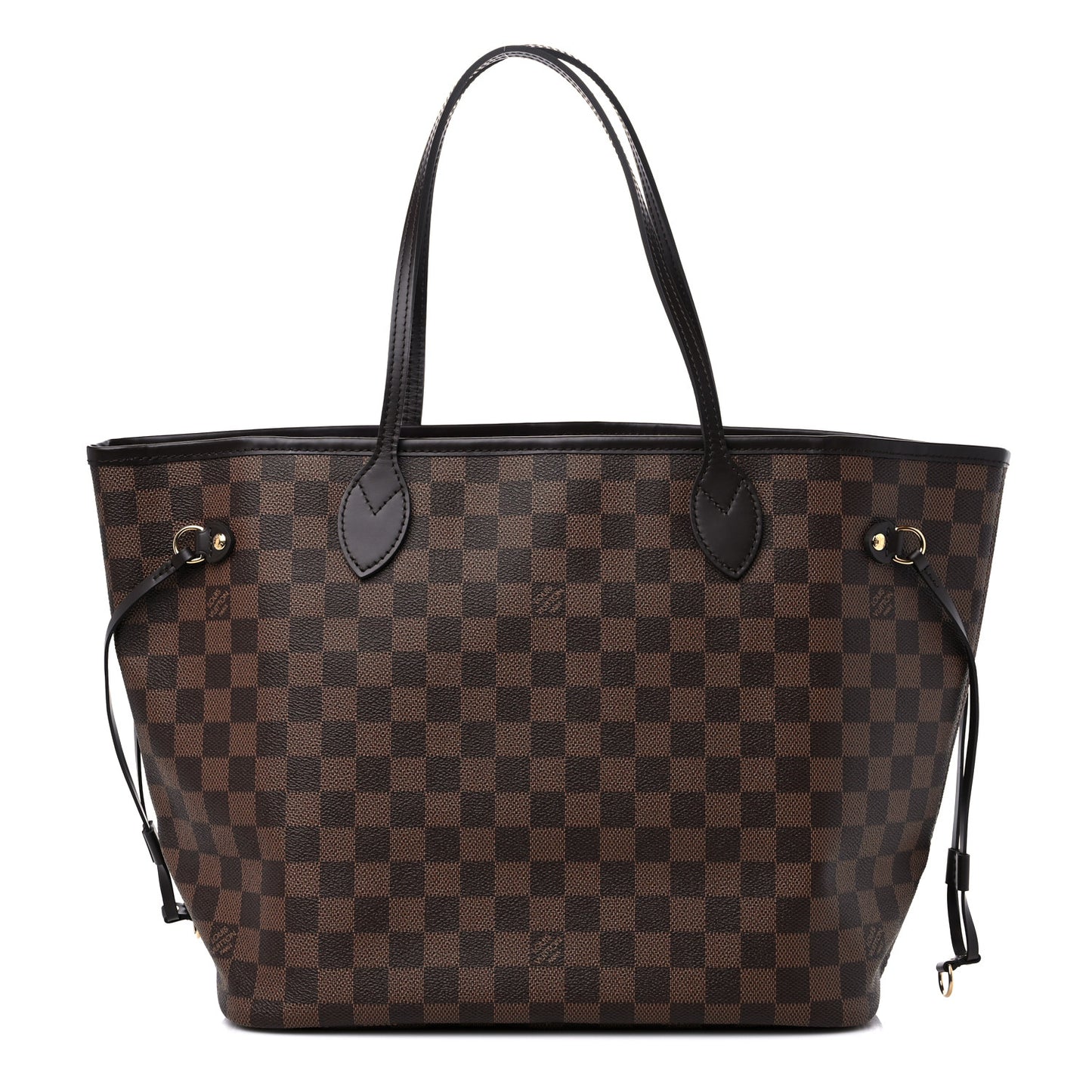 Damier Ebene Neo Neverfull MM Rose Ballerine